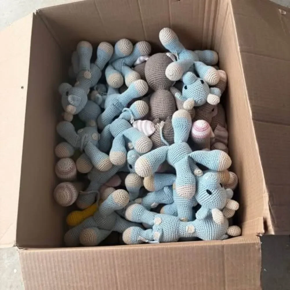 100 + Hand-Stitched plush toys (Love Anyway shop )store Retail price $18 each